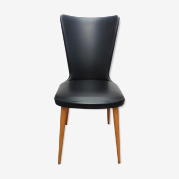 Chair black leatherette