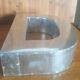 Letter D Metalvetica Seletti 35 cm Industrial style