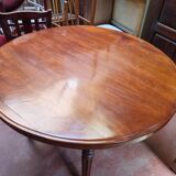 Mahogany round table