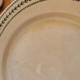 Plates in iron earth Gien