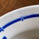 Hollow plates ceranord saint amand blue flower