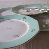 6 flat plates from Moulin des loups in good condition