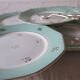 6 flat plates from Moulin des loups in good condition