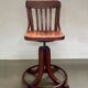 Chaise pivotante (de bureau) rare Thonet, 1ère moitié du 20e siècle, Autriche