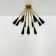 Italian Brass Flush Lamp