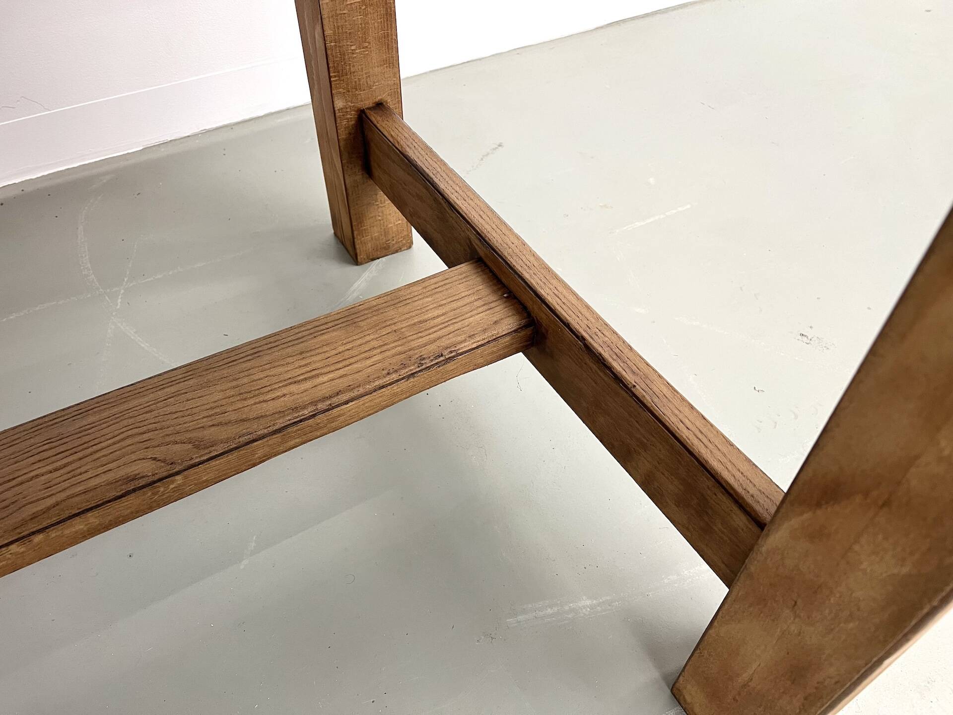 Table de ferme "campagne" en chêne
