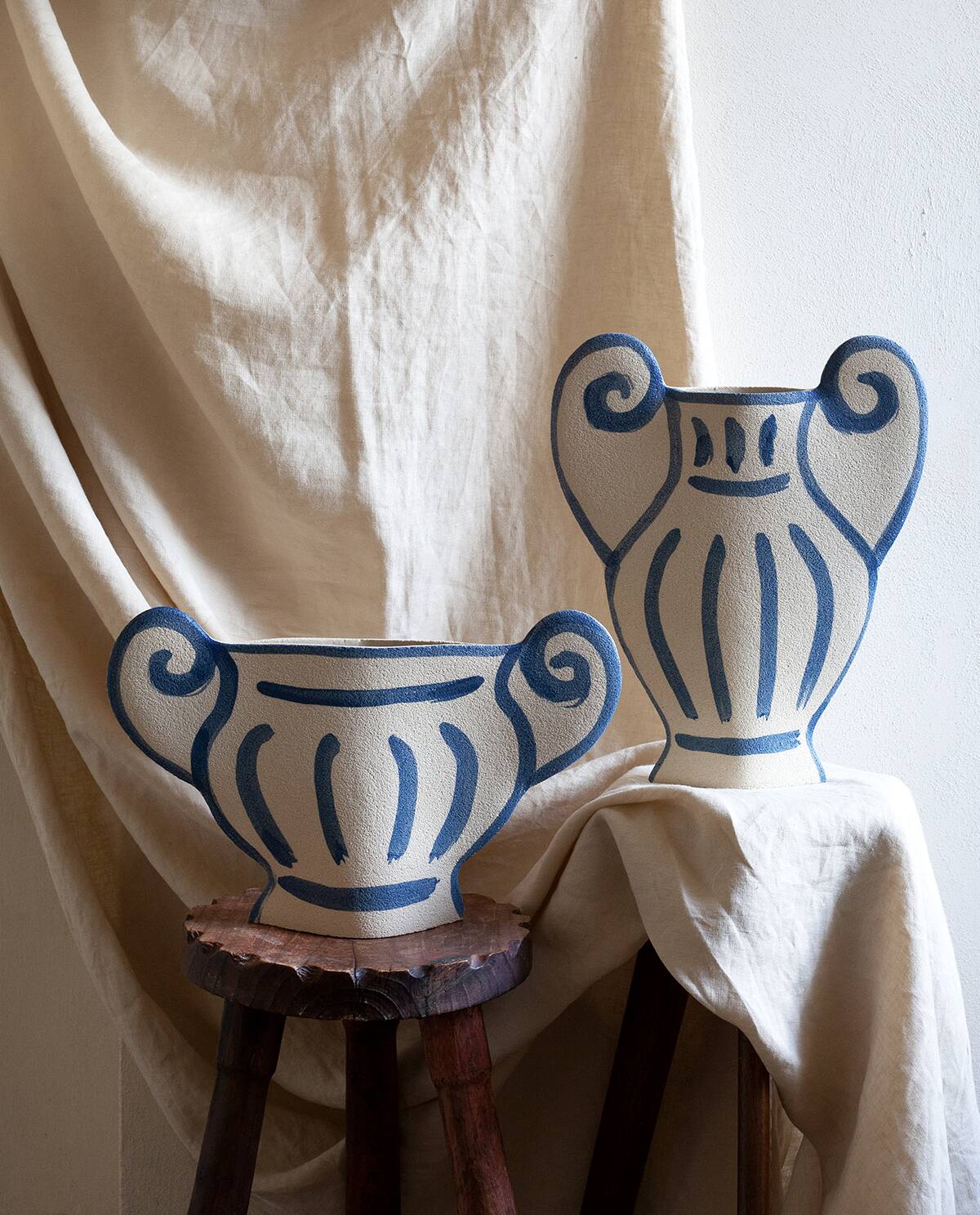 Ceramic Vase 'Greek Cup'