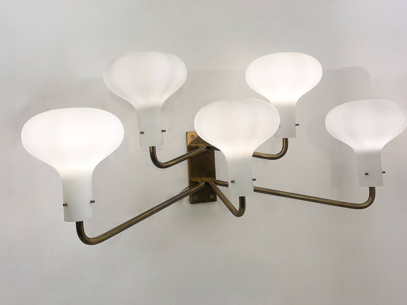 Mid-Century Wall Light "LP12" by Ignazio Gardella, Azucena, 1960s