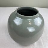 Celadon green vase
