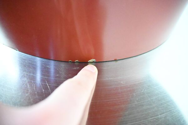 Table à manger de Willy Rizzo pour Mario Sabot, années 1970