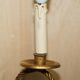 Vintage Twisted Wall Light Three Branches with Pendants