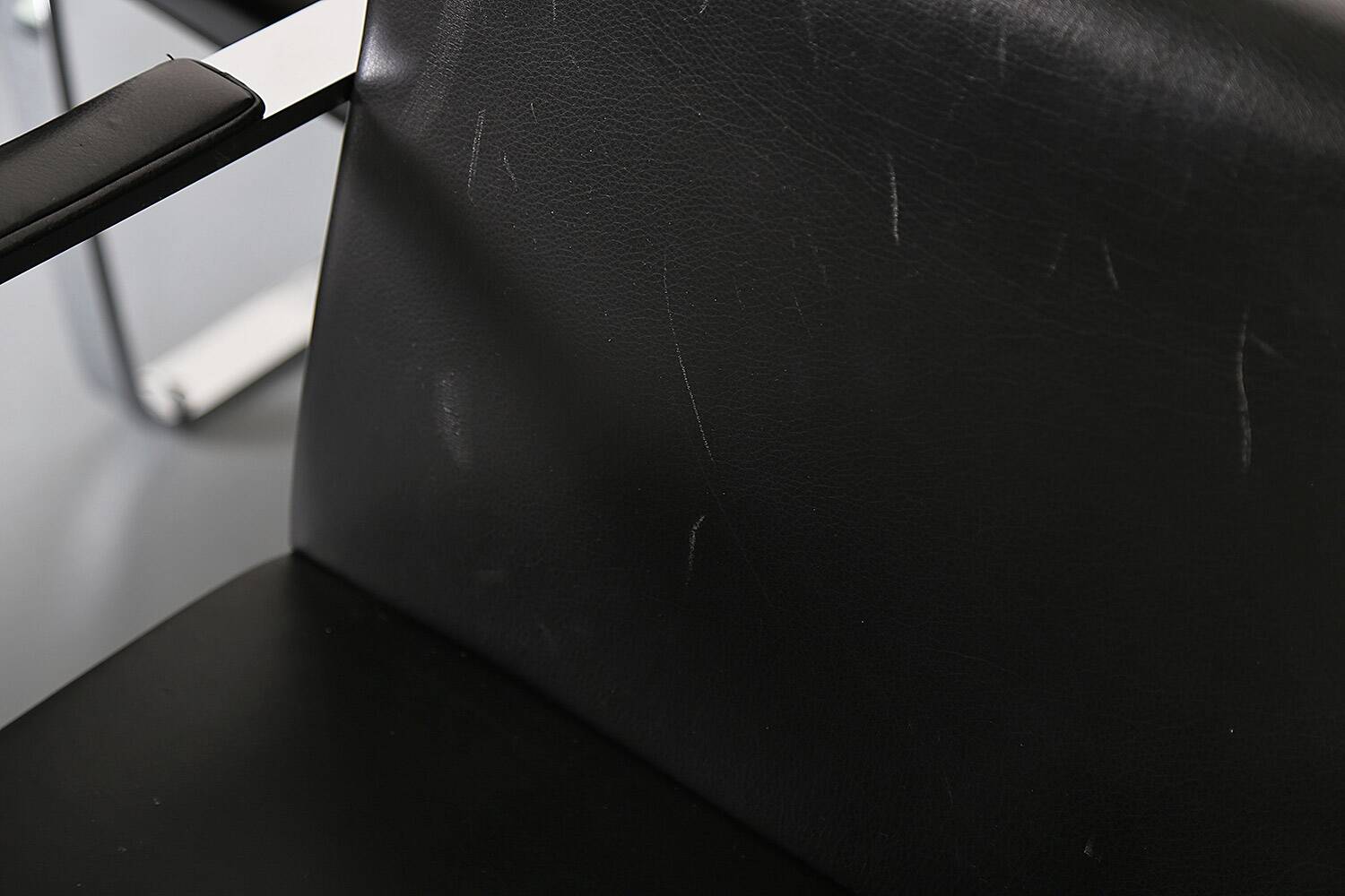 Set of 6+1 Mies van der Rohe Brno black Bauhaus chairs