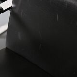 Set of 6+1 Mies van der Rohe Brno black Bauhaus chairs