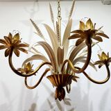 5 Light Chandelier Ears of Wheat