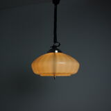Mid-century glass pendant, 1970's