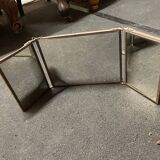 Triptych barber mirror