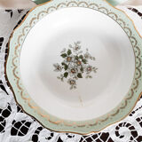 Plats de service L'amandinoise et assiettes creuses , en faience de Saint Amand , Saint Tropez