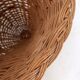 Panier en métal et osier, 1960