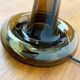 Vintage Danish table lamp model Fleur in glass by Michael Bang for Holmegaard, 1970s.