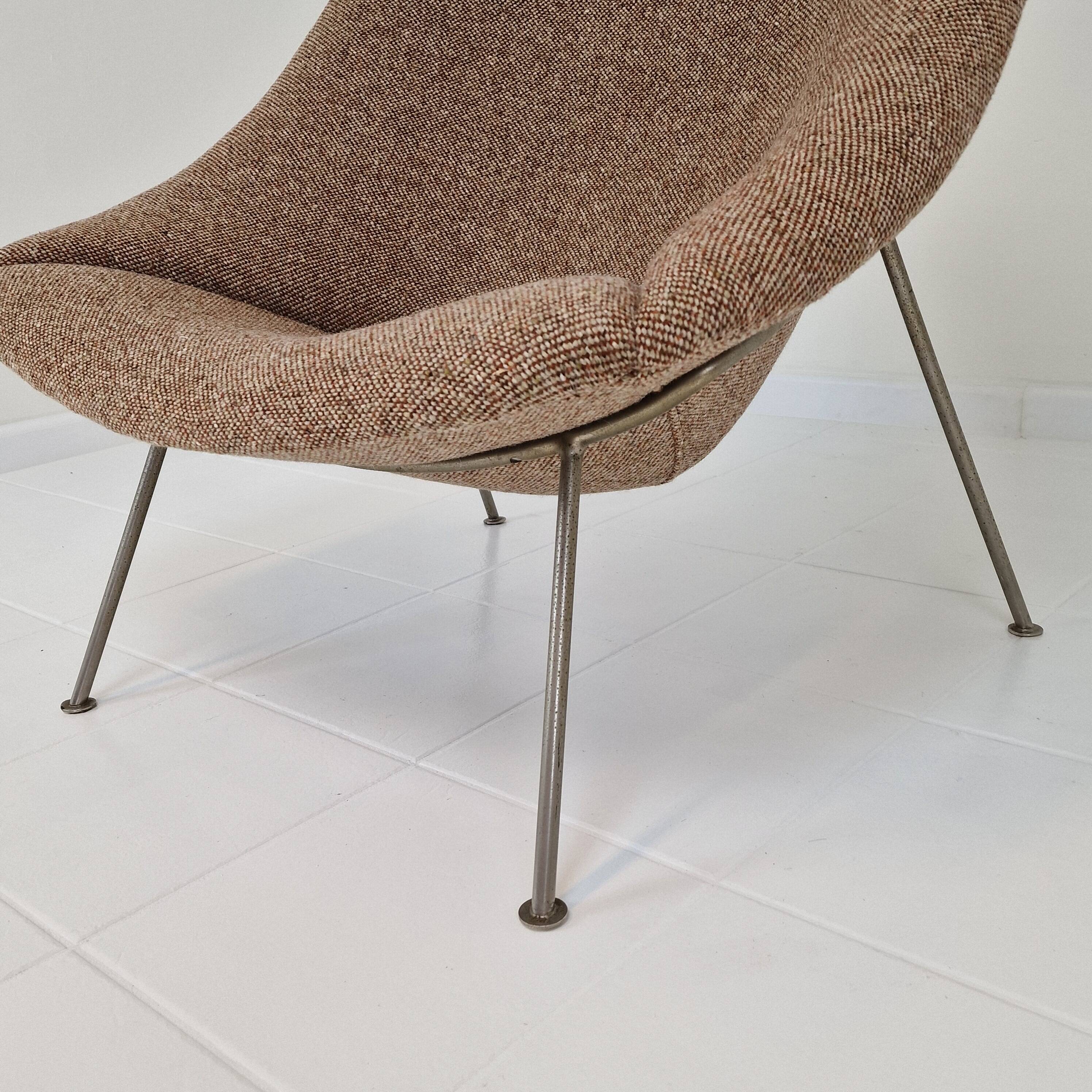 Oyster Chair with Ottoman by Pierre Paulin for Artifort, 1960s