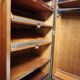 1930s Compactom Gentleman’s Wardrobe Model No. 702 in Brown Oak