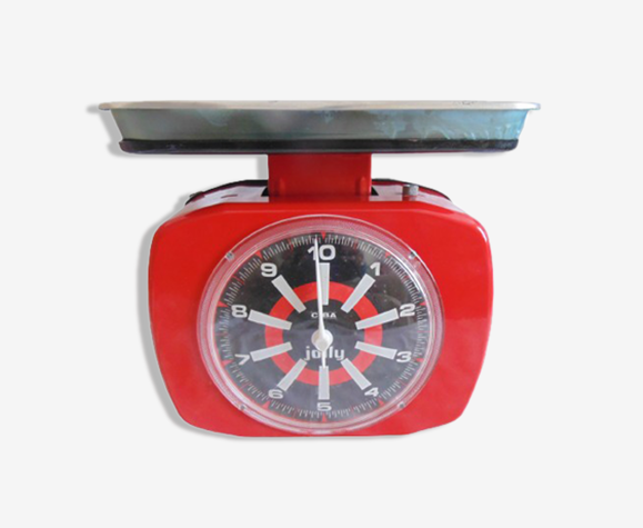 Italian Red Household Scale CIBA