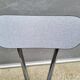 Chaise 1970 Formica gris