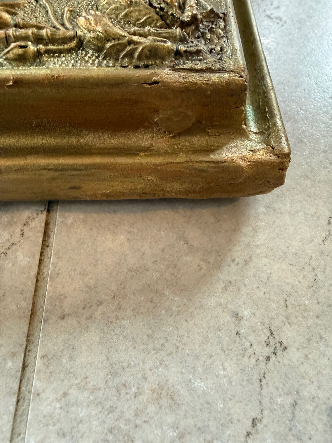 Golden Louis Philippe mirror