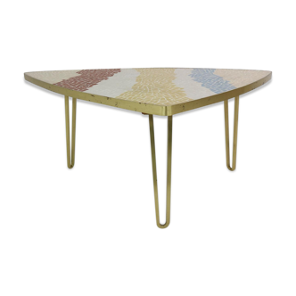 Table basse mosaïque Berthold Müller 1950s