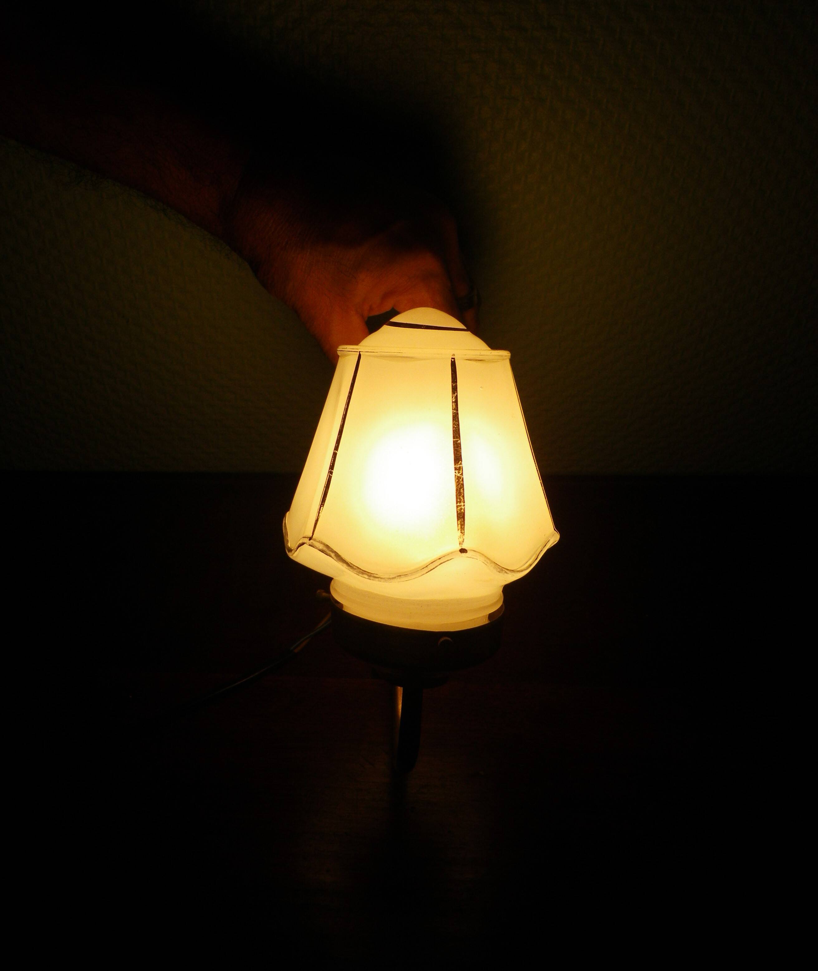 Set of 2 lights and one light wall lights