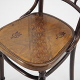 Dining chair manufacturaed by D.G. Fischel, Austria , 1900s