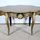 Ceremonial Table in Blackened Pear Wood, Napoleon III Period – Mid-19th Century