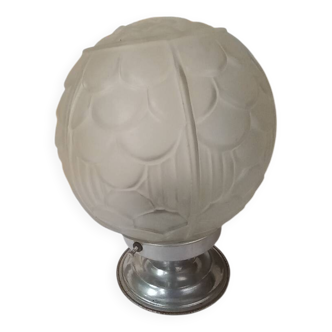 Art Deco globe ceiling light