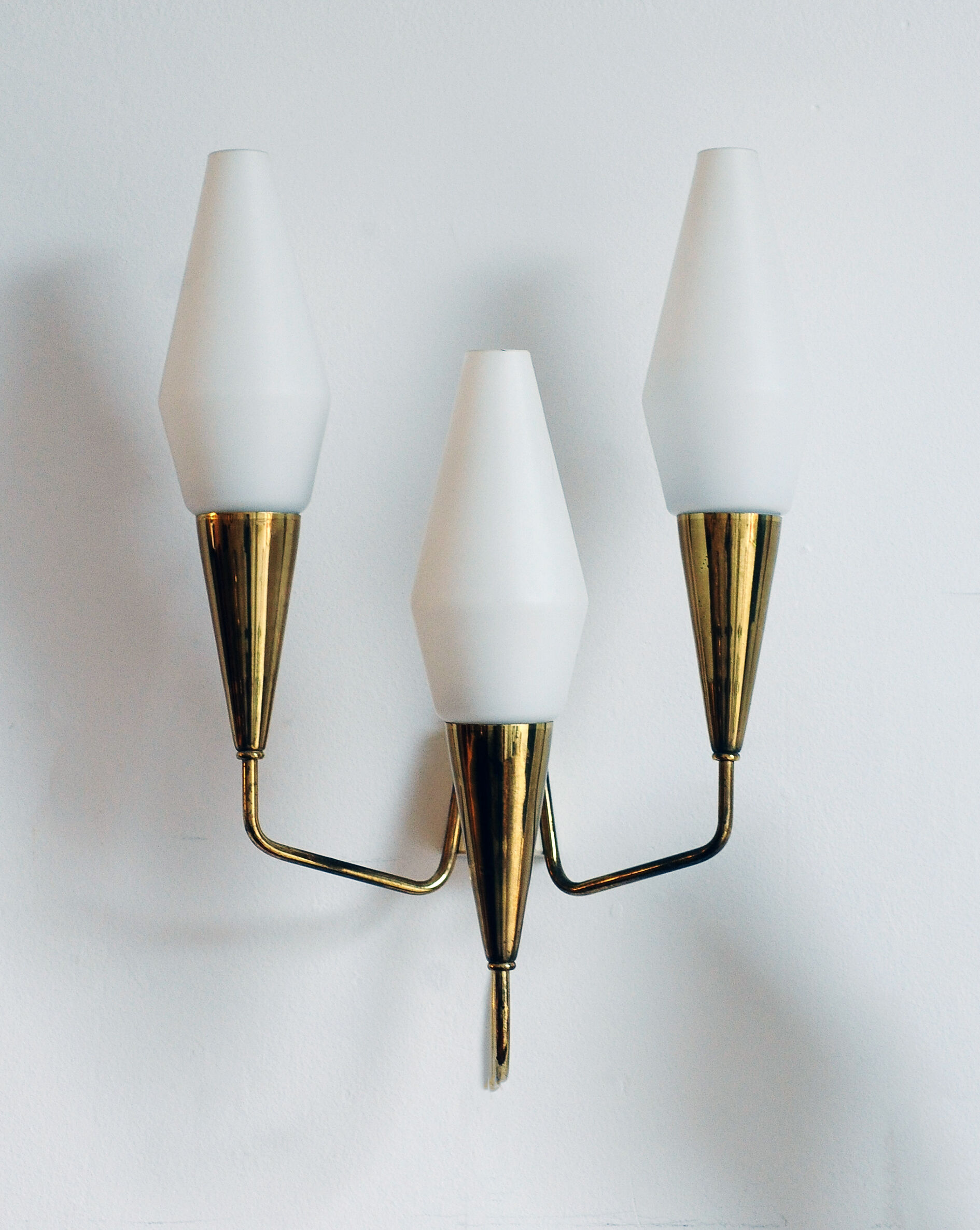 Pair of sconces, 1950s