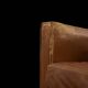 Vintage Mid-Century Danish Modern Brown Leather Easy Chair Model 39