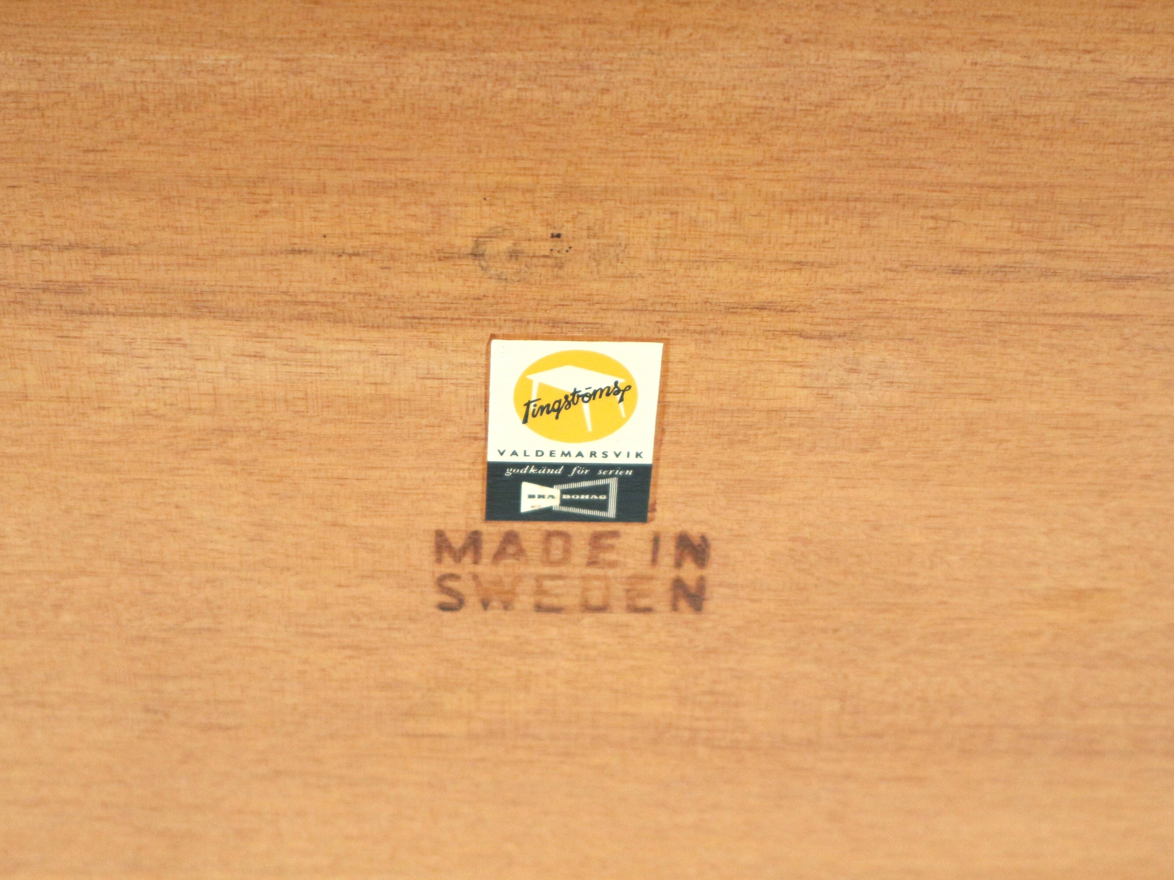 Vintage teak coffee table by Alf Svensson for Tingströms Sweden