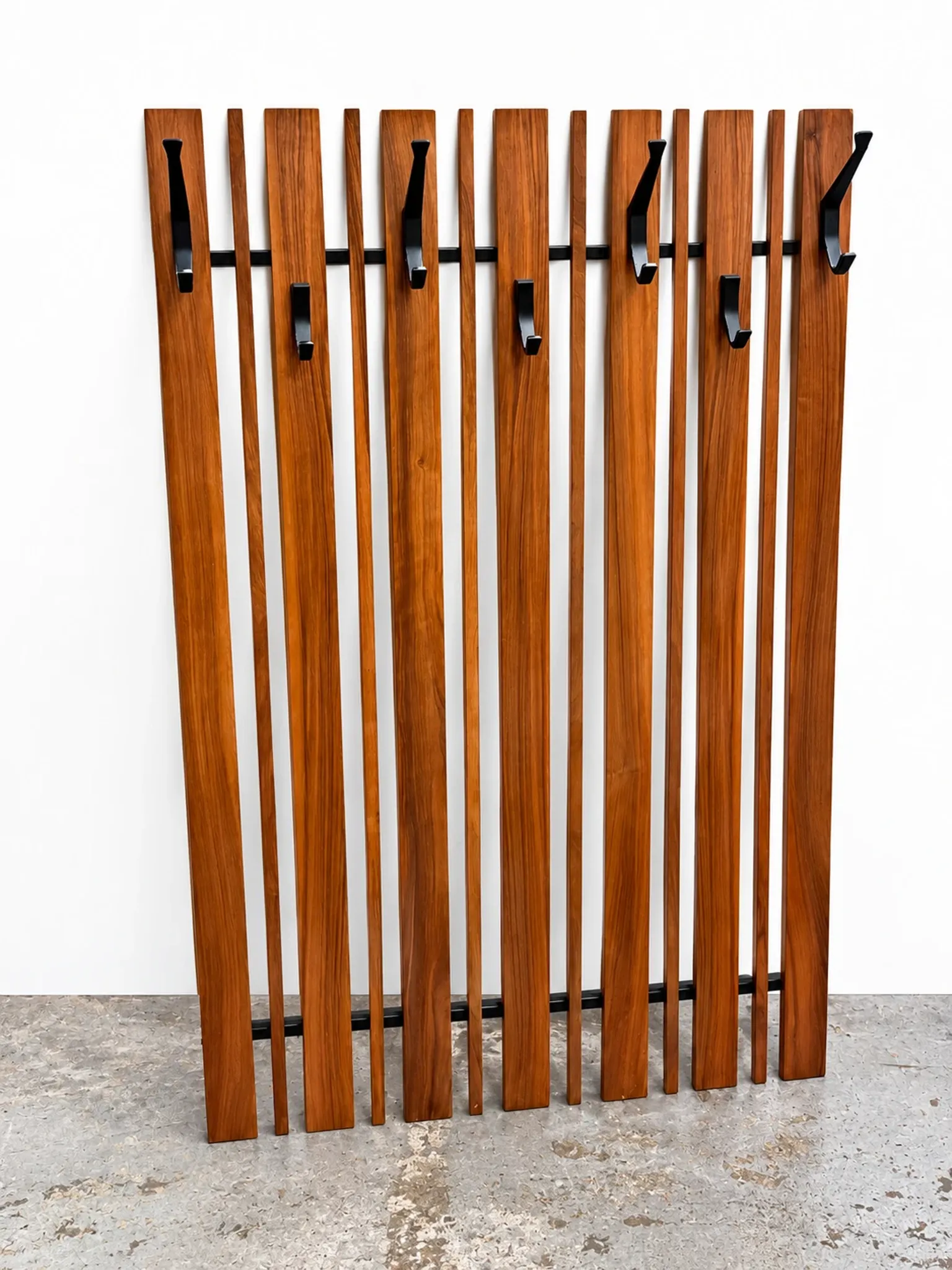 Wall-mounted coat rack