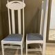 Pair of chairs by Charles Rennie Mackintosh.