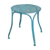 Wrought iron garden stool