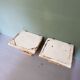Early 20th Century French Plaster Wall Consoles In A Church Architectural Style