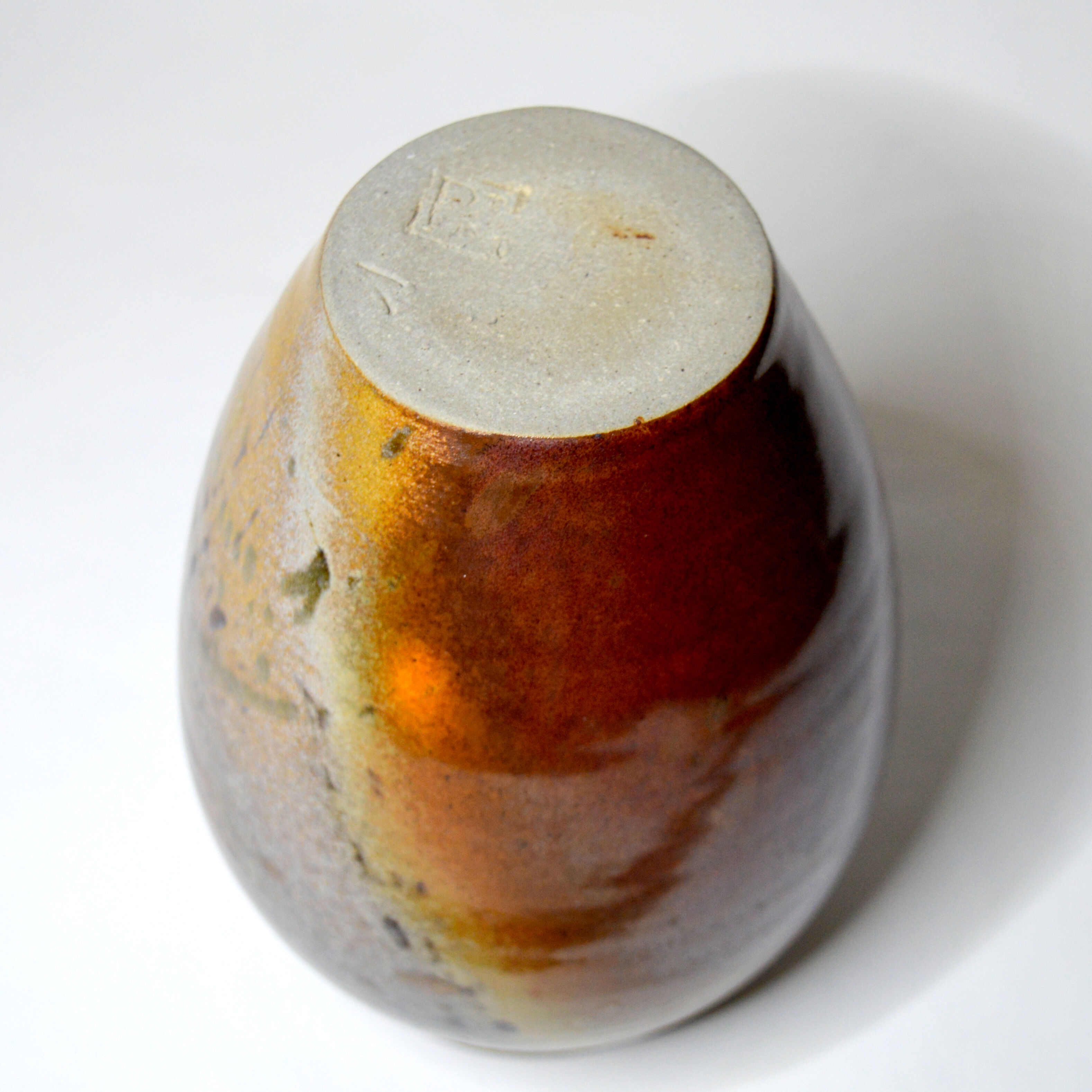 Puisaye sandstone vase by André Nault