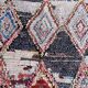 Tapis Marocain Boucherouite coloré - 159 x 265 cm