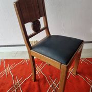 4 chaises Art Déco