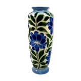 Ancient flower pattern vase 19 cm