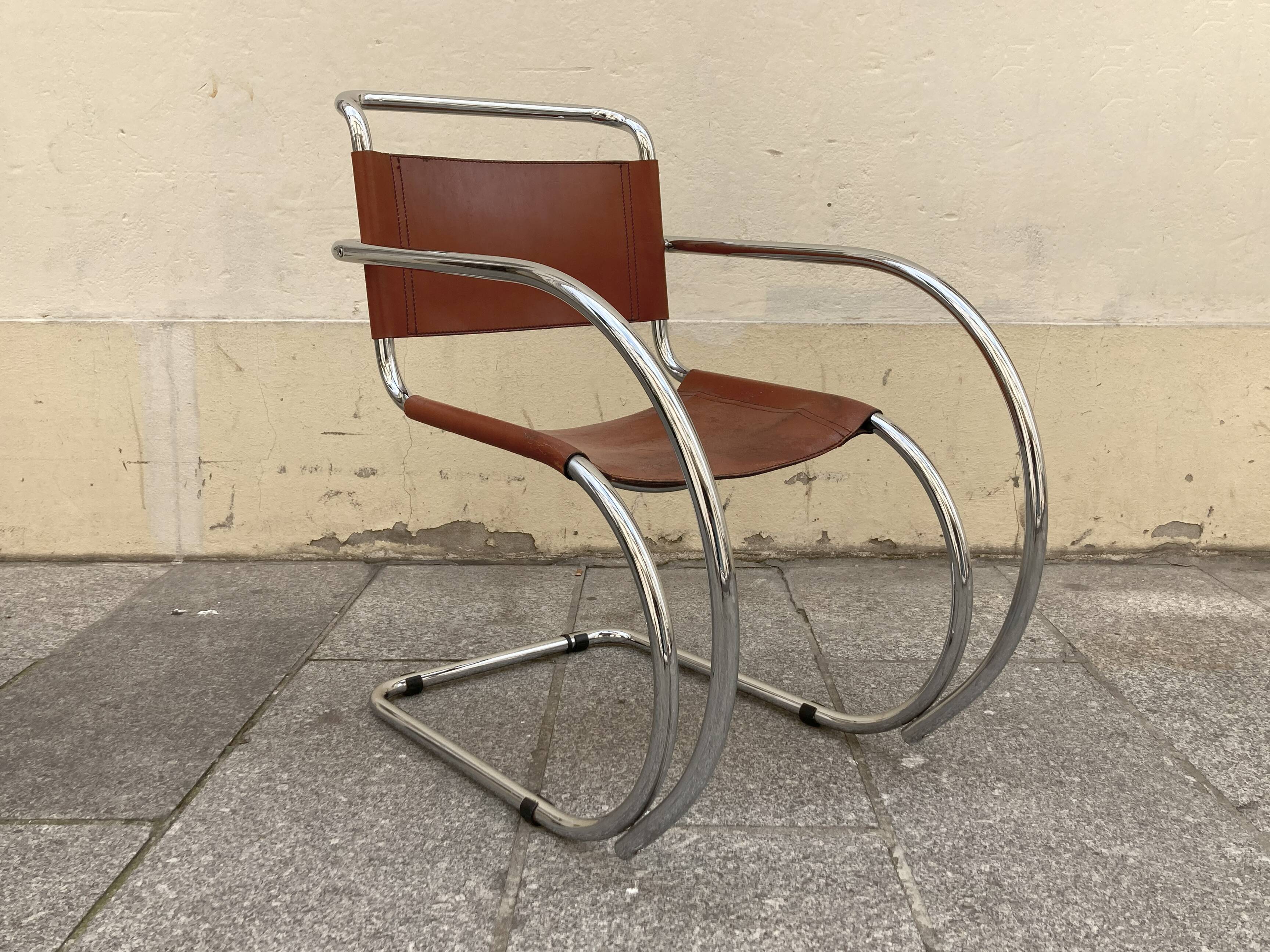 MR20 armchair by Mies Van Der Rohe