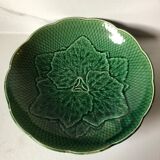 Vintage dish in green earthenware Gien