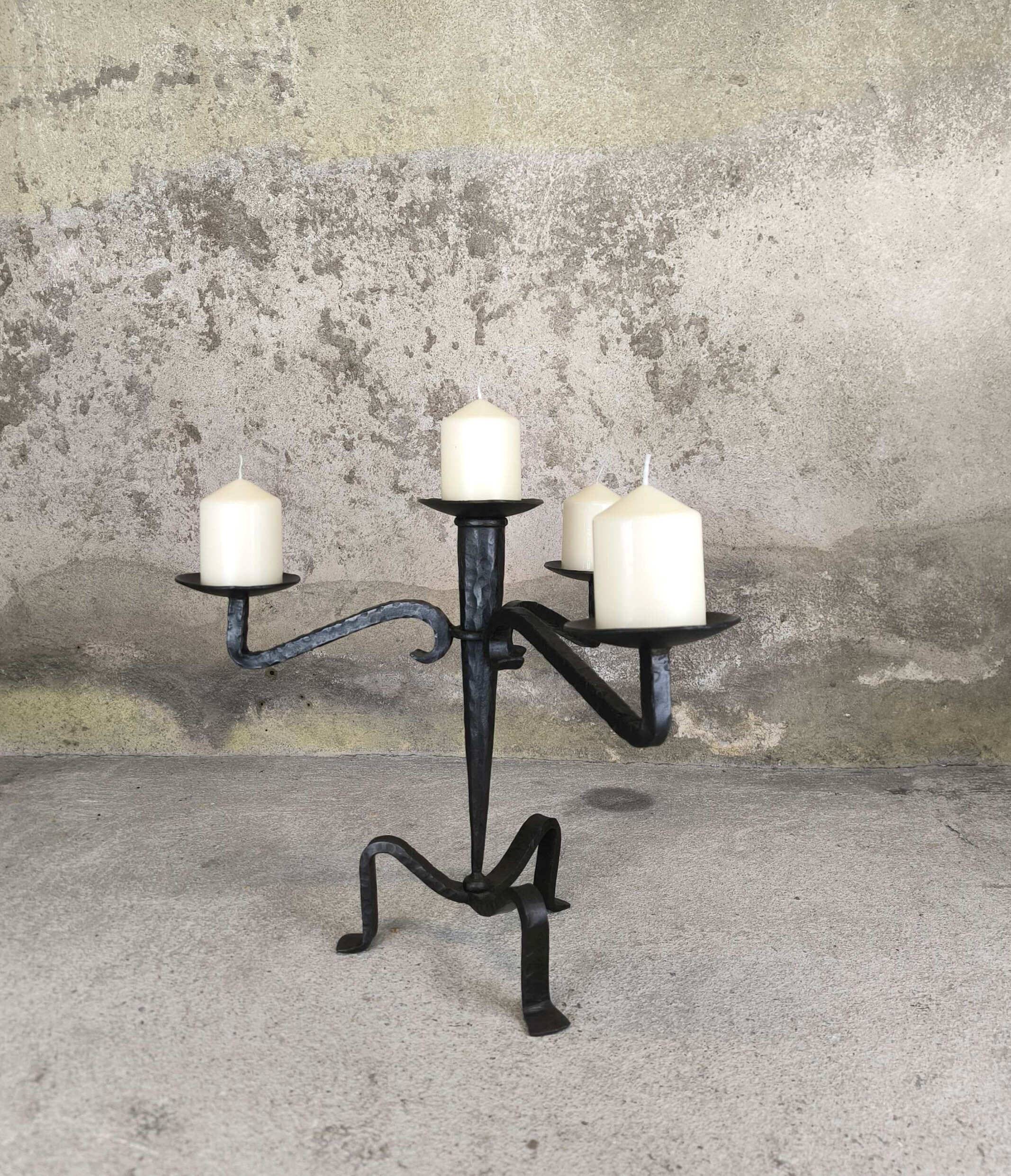 Vintage brutalist chandelier