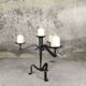 Vintage brutalist chandelier