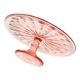 Pink Rosaline Art Deco Cake Stand Pastry Dish Scailmont