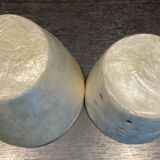 Duo De 2 cache-pot vintage en nacre